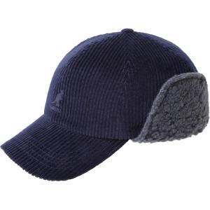 imageKangol Cozy Cord Earflap Baseball Baseball Cap Sage Green SMHazy Indigo