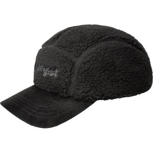 imageKangol Script Faux Sherpa 5Panel Baseball Baseball Cap Black 1SFMBlack