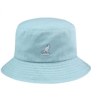 imageKangol Washed Bucket Hat  Marine TealXLBlue Tint