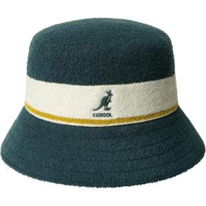 image:imageKangol Bermuda Stripe Bucket  Electric PinkM Bucket HatCelestial Teal