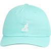 image:imageKangol Washed Baseball Hat  Papaya Milk  1SFM Baseball amp Sport Caps One Size Fits MostBlue Tint