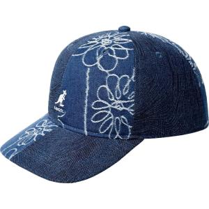 image:imageKangol Denim Mash Up Baseball Hat  Medium Blue Floral  1SFM Baseball amp Sport Caps One Size Fits MostMedium Blue Floral