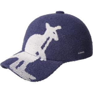 image:imageKangol Retro Big Kroo Spacecap Baseball Cap Hazy Indigo SM