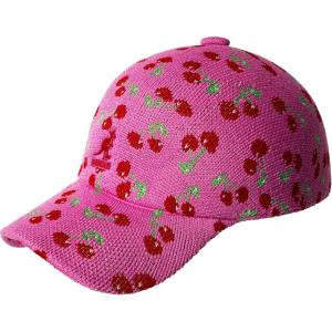 image:imageKangol Tropic Cherry Spacecap Baseball Cap Bright Fuchsia SM