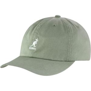image:imageKangol Washed Baseball Hat  Papaya Milk  1SFM Baseball amp Sport Caps One Size Fits MostOil Green