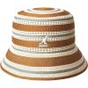 image:imageKangol Resort Stripe Lahinch Bucket Hat Rustic Caramel Multi
