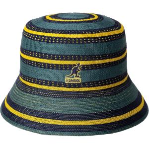 image:imageKangol Resort Stripe Lahinch Bucket Hat Celestial Teal Multi