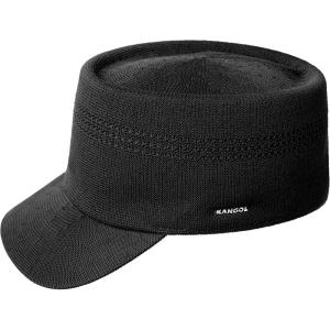 image:imageKangol Tropic Ventair Hardee Cap Flat Cap Black SM