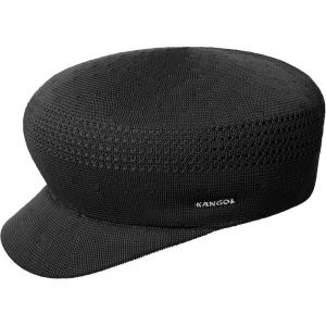 image:imageKangol Tropic Ventair Mau Cap Flat Cap Black SM