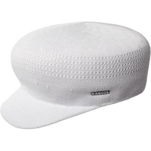 image:imageKangol Tropic Ventair Mau Cap Flat Cap White SM