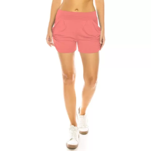 Harem Shorts Coral