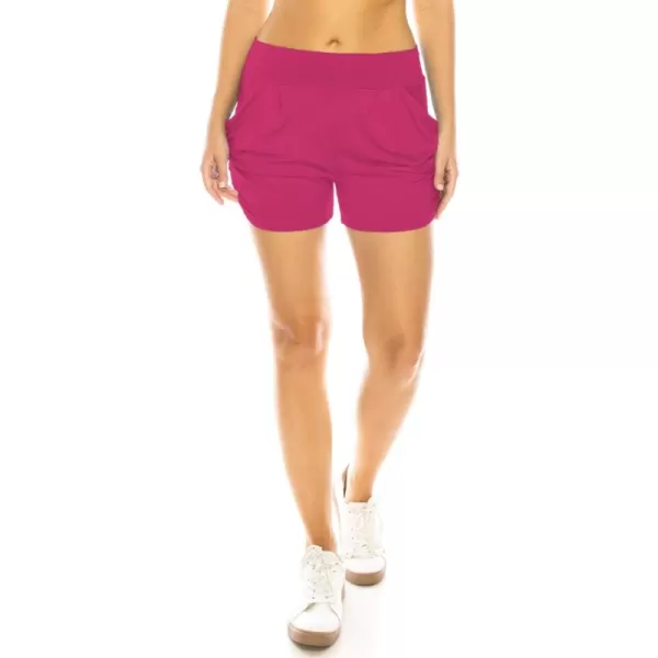 Harem Shorts Fuchsia