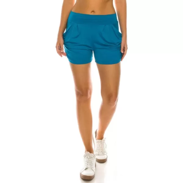 Harem Shorts Turquoise