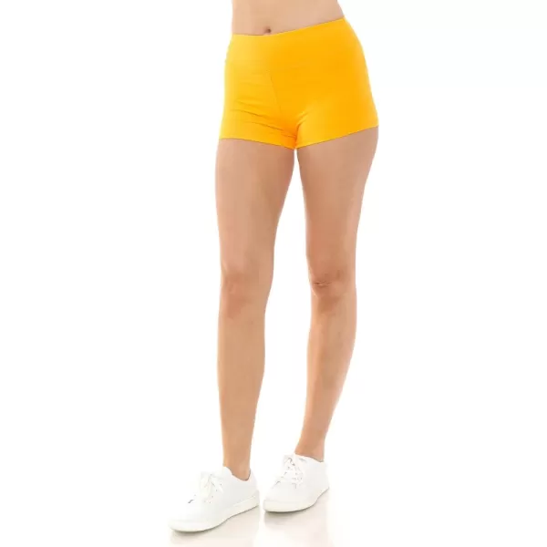 Mini Shorts Dark Yellow