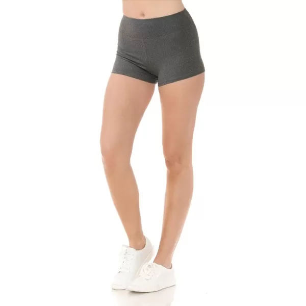 Mini Shorts Heather Dark Charcoal