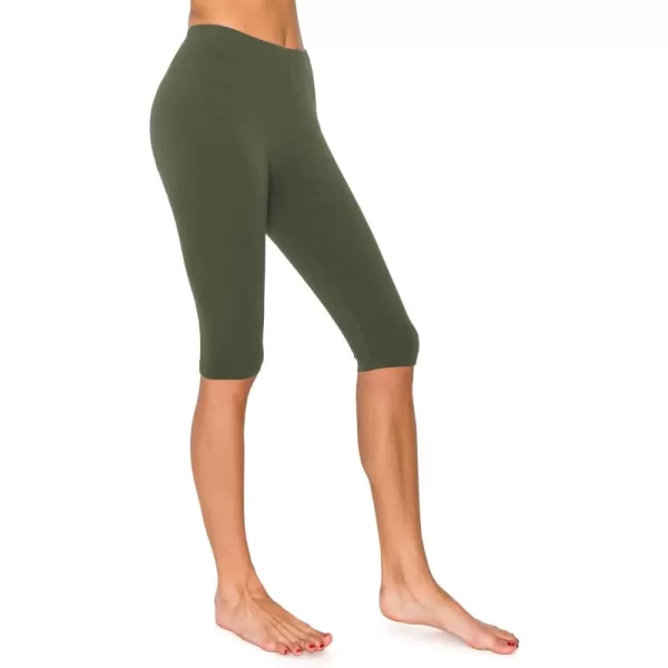 Knee Length Olive