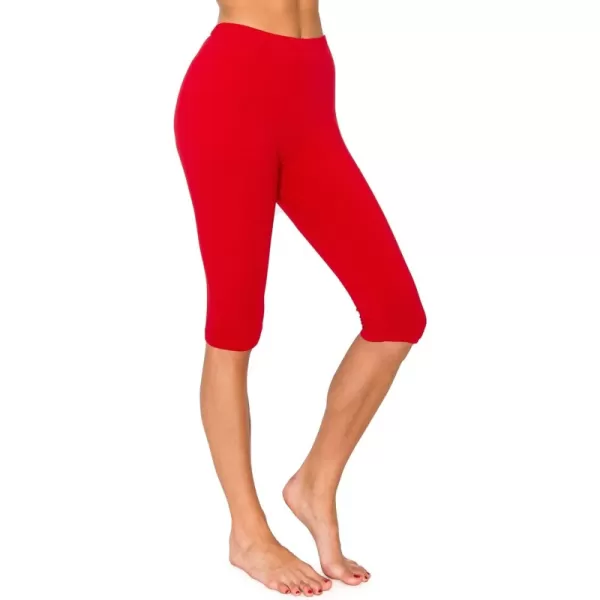 Knee Length Red
