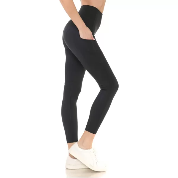 Leggings Depot High Waist 7/8 Leggings for Women Workout Yoga Pants with Pockets
