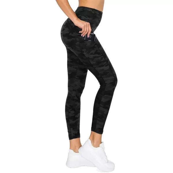 Leggings Depot High Waist 7/8 Leggings for Women Workout Yoga Pants with Pockets