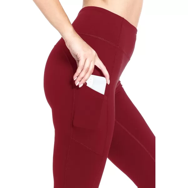 Leggings Depot High Waist 7/8 Leggings for Women Workout Yoga Pants with Pockets