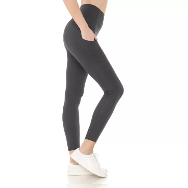 Leggings Depot High Waist 7/8 Leggings for Women Workout Yoga Pants with Pockets