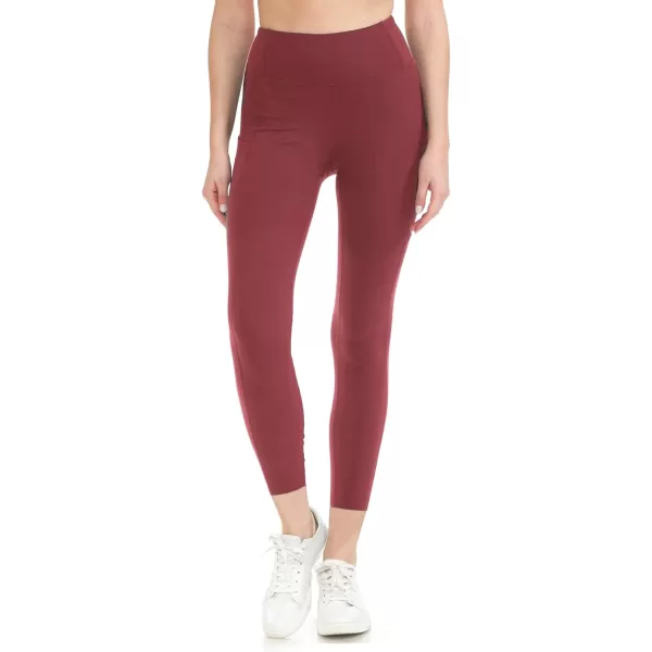 Leggings Depot High Waist 7/8 Leggings for Women Workout Yoga Pants with Pockets