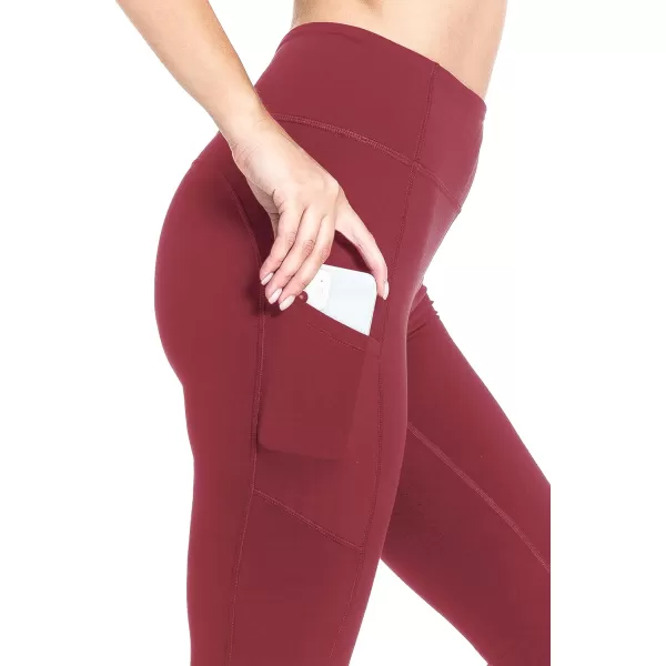 Leggings Depot High Waist 7/8 Leggings for Women Workout Yoga Pants with Pockets