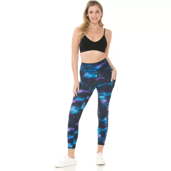 Leggings Depot High Waist 7/8 Leggings for Women Workout Yoga Pants with Pockets