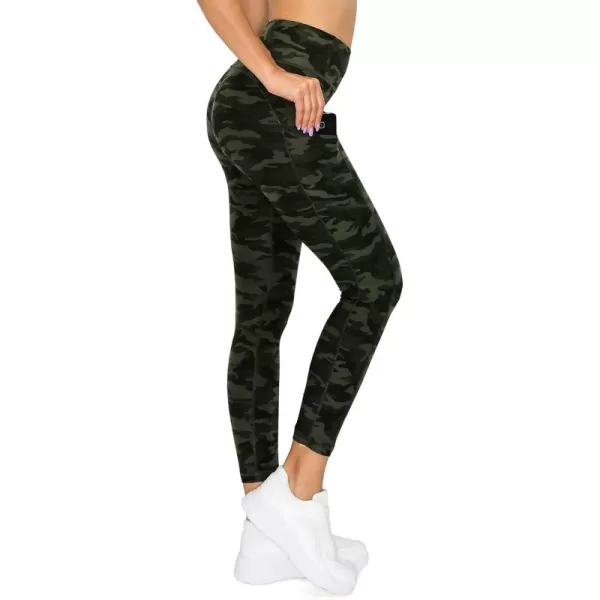Leggings Depot High Waist 7/8 Leggings for Women Workout Yoga Pants with Pockets