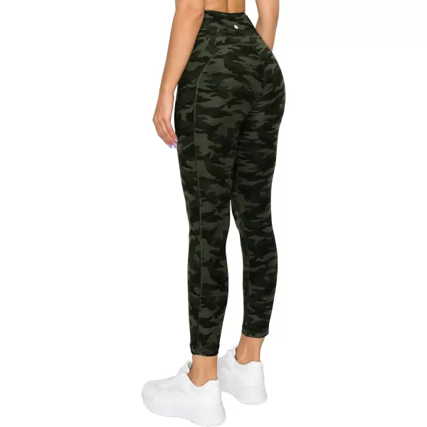 Leggings Depot High Waist 7/8 Leggings for Women Workout Yoga Pants with Pockets