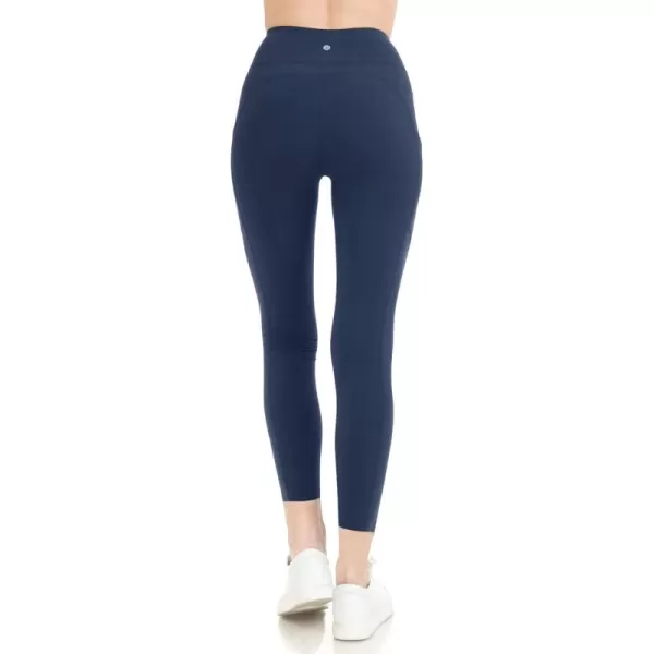 Leggings Depot High Waist 7/8 Leggings for Women Workout Yoga Pants with Pockets