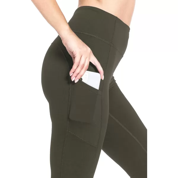 Leggings Depot High Waist 7/8 Leggings for Women Workout Yoga Pants with Pockets