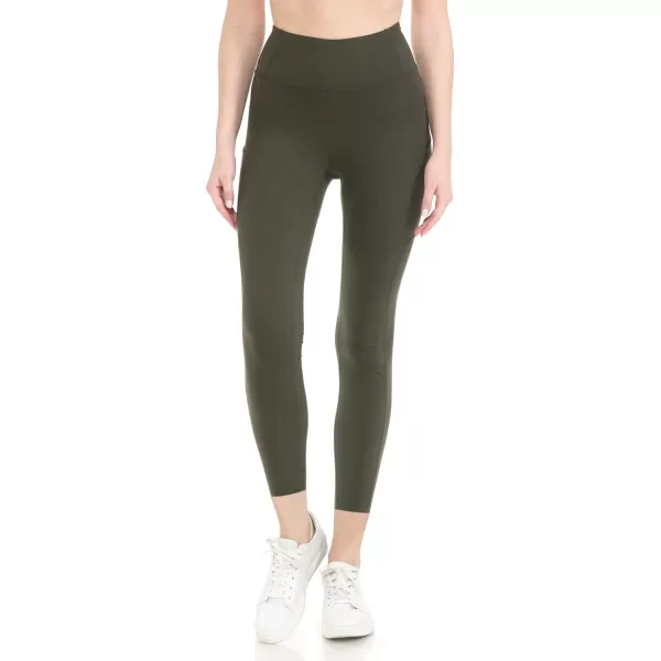 Leggings Depot High Waist 7/8 Leggings for Women Workout Yoga Pants with Pockets