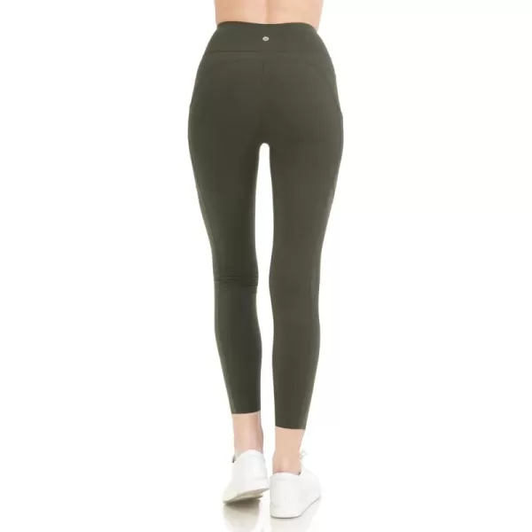 Leggings Depot High Waist 7/8 Leggings for Women Workout Yoga Pants with Pockets