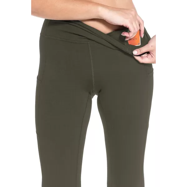 Leggings Depot High Waist 7/8 Leggings for Women Workout Yoga Pants with Pockets