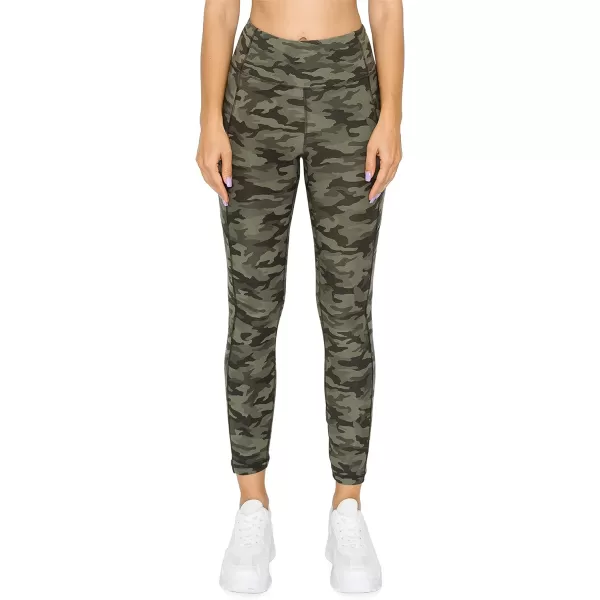 Leggings Depot High Waist 7/8 Leggings for Women Workout Yoga Pants with Pockets