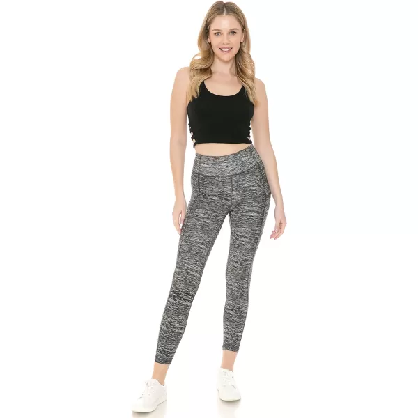 Leggings Depot High Waist 7/8 Leggings for Women Workout Yoga Pants with Pockets