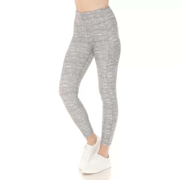 Leggings Depot High Waist 7/8 Leggings for Women Workout Yoga Pants with Pockets