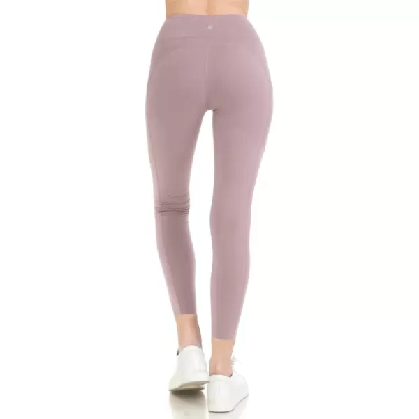 Leggings Depot High Waist 7/8 Leggings for Women Workout Yoga Pants with Pockets