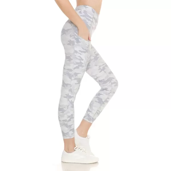 Leggings Depot High Waist 7/8 Leggings for Women Workout Yoga Pants with Pockets