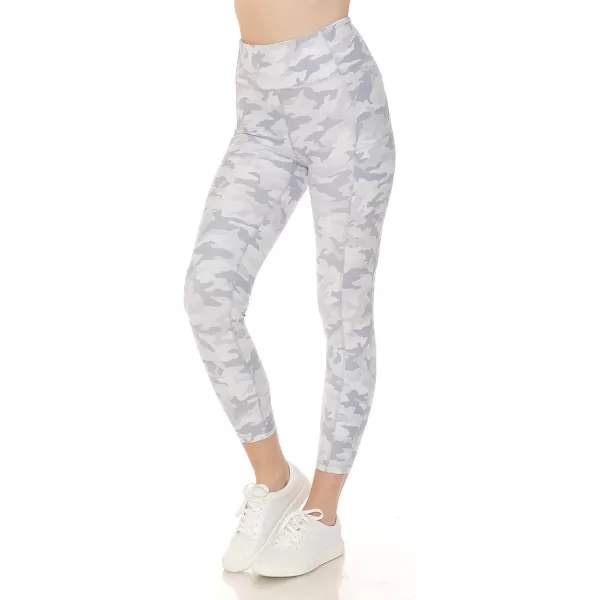 Leggings Depot High Waist 7/8 Leggings for Women Workout Yoga Pants with Pockets