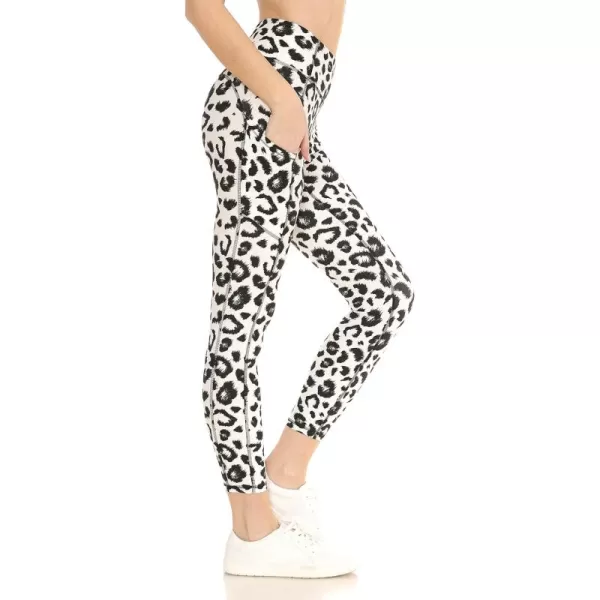 Leggings Depot High Waist 7/8 Leggings for Women Workout Yoga Pants with Pockets