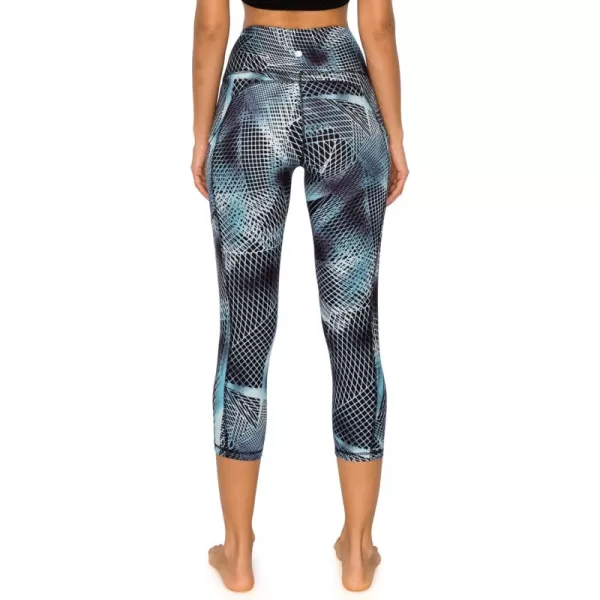 Capri Length Aviary Blue Mesh