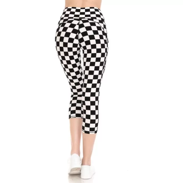 Capri Length B&w Checkered
