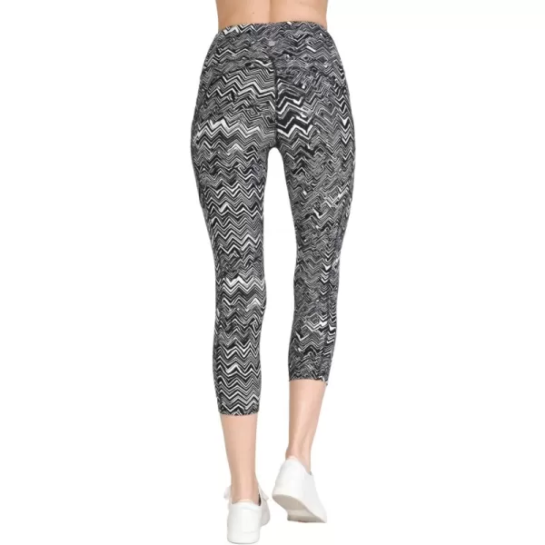 Capri Length Chevron Graphite