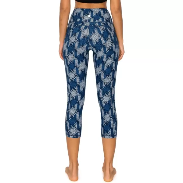 Capri Length Denim Chevron