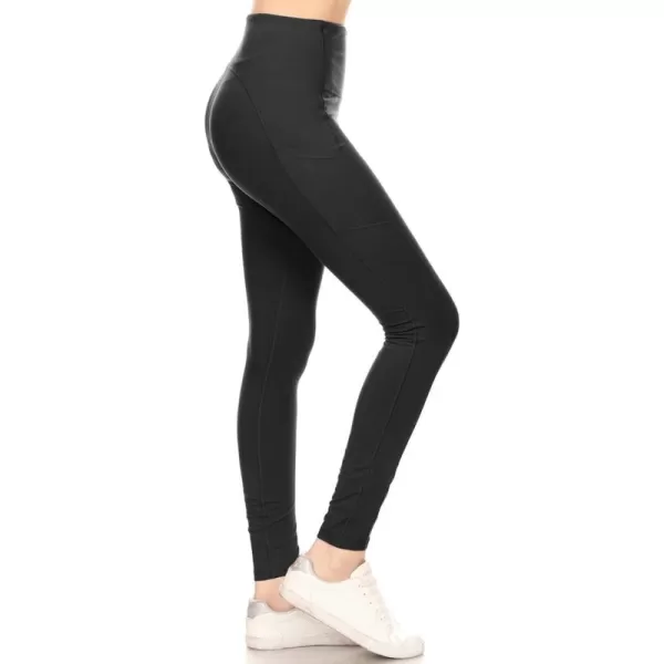 W/ Pockets-Full Length Black