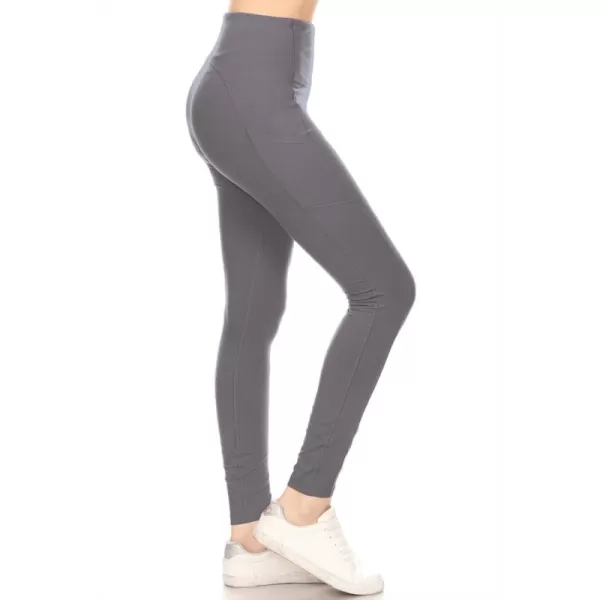 W/ Pockets-Full Length Charcoal
