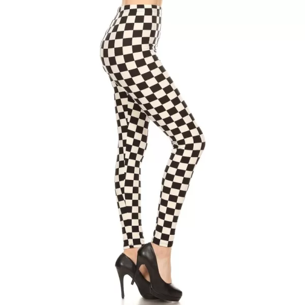 Full Length B&w Checkered