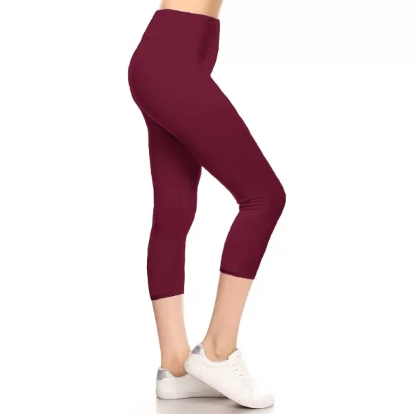 Capri Length Burgundy